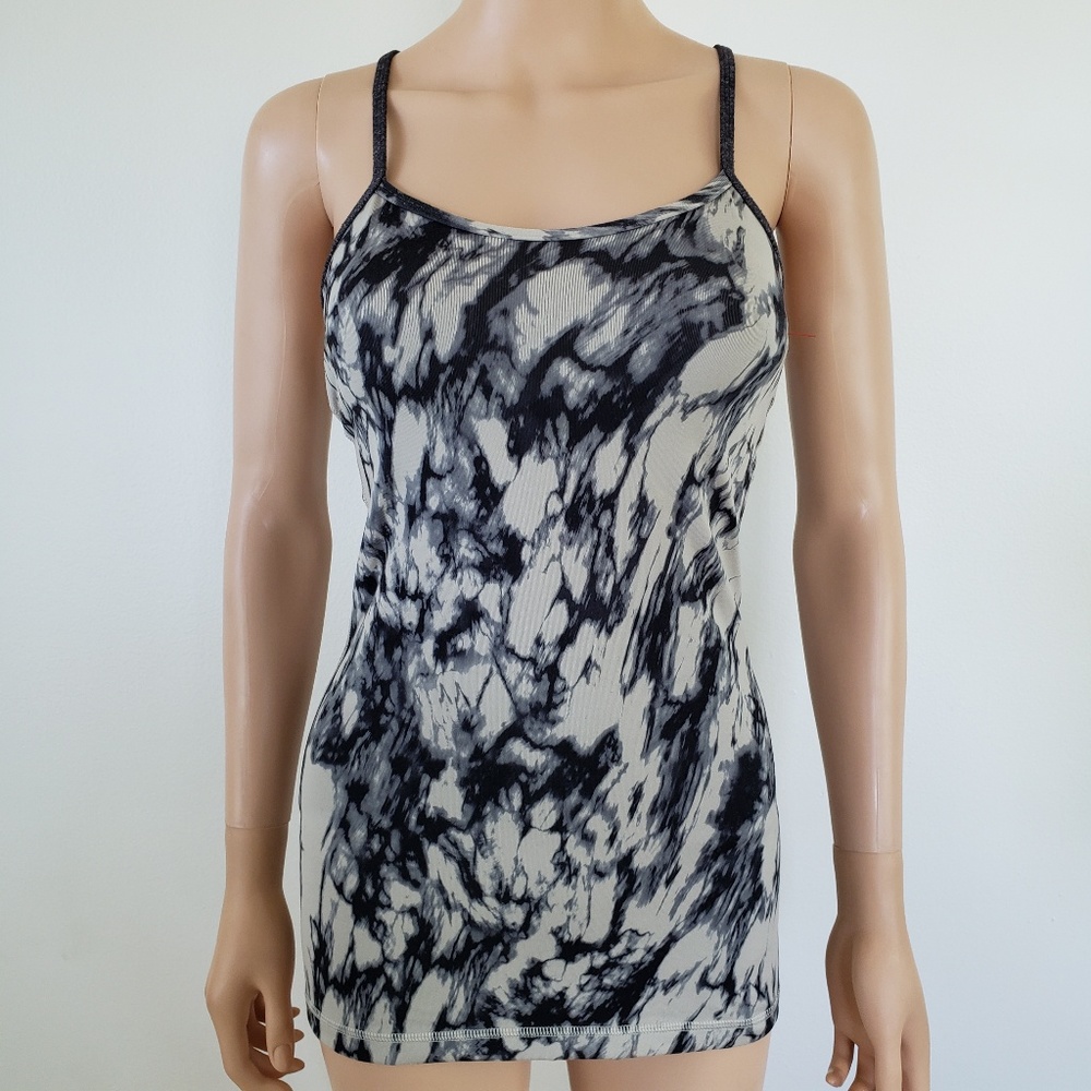 Lululemon Power Y Tank Top Granite Size 4